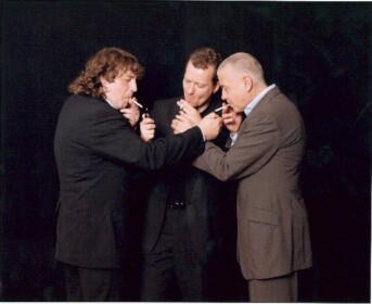 © honorarfrei
Frauen. Naja. Schwierig:
Hellmuth Opitz, Steffen Jacobs, MP
Photograph: Sven Paustian